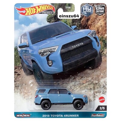 Hot Wheels 2023 - Off-Road - 2018 Toyota 4Runner  - HKC73 - Car Culture - 1:64