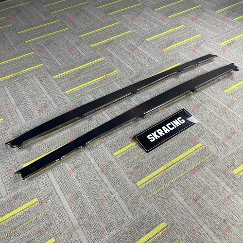 Kits de alerón labial faldones laterales de fibra de carbono/negro brillante para Jaguar tipo F 2014-20 - Imagen 17 de 33