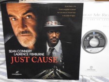 RARE OOP Just Cause LASERDISC film '95 SEAN CONNERY Scarlet Johansson Ed Harris
