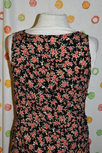 AGB BYER CA Long sleeveless floral dress & TOP women's 12 EUC - Picture 10 of 12