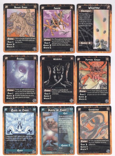 Rage CCG - 40 card commons lot - NO DUPLICATES - Picture 2 of 3