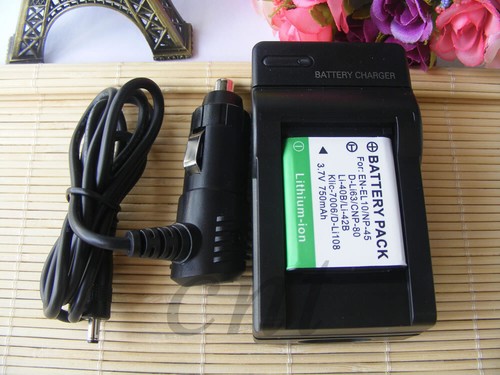 NP-45 Battery Charger For Fujifilm Fuji FinePix J100 J40 J38 J37 J32 J30 J29 J28 - Picture 2 of 7