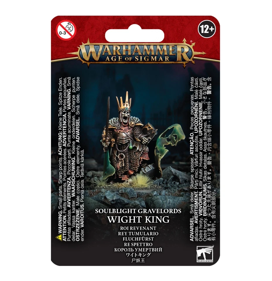 Wight King with Baleful Tomb Blade Deathrattle Blister Warhammer AOS NIB