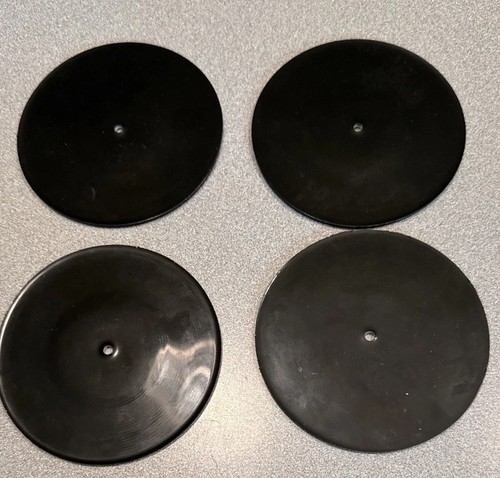 Elvis Presley Record Coasters Resembles Vinyl Records Set Of Four - Picture 4 of 5