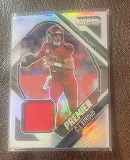 2025 Panini Prizm Premier Patch Mem C.J. STROUD PYJ-CJS HOUSTON TEXANS