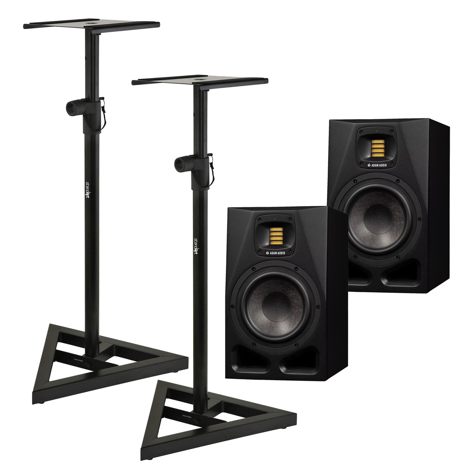 Комплект подставок для активного монитора Adam Audio A7V Aktiv Monitor Abhörmonitor Box NEU