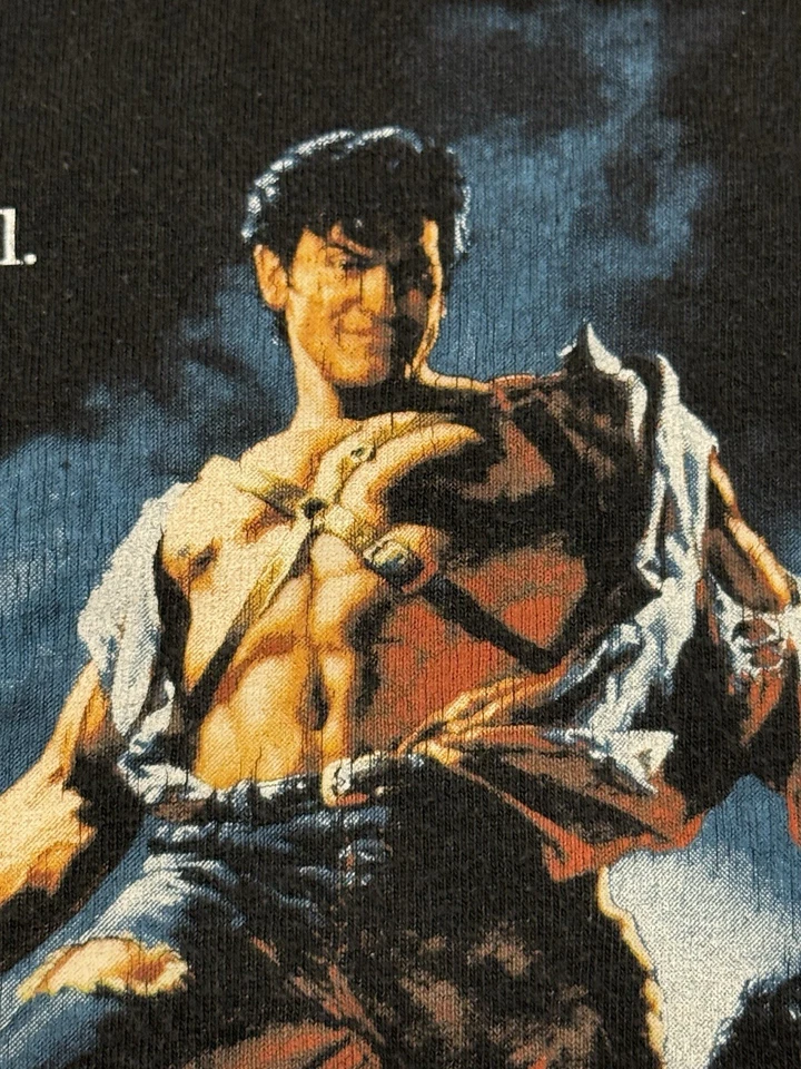 Camisa Promocional Y2K Ejército de las Tinieblas Mediana Evil Dead Sam Raimi Bruce Campbell Ash Foto 4 de 4