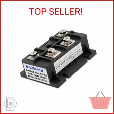 Baomain High Power MDQ-200A 200A 1600V Single-Phase Full Wave Bridge Rectifier M