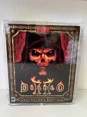 DIABLO II (2) LIMITED COLLECTOR'S EDITION - PC BIG BOX - NEW - SEALED -  NO VGA