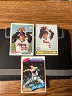 1978, 1979 and 1980 Topps Nolan Ryan - (3) Card  lot