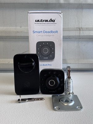 Ultraloq U-BOLT-PRO-UB01 Bluetooth Enabled Fingerprint and Keypad Smart Deadbolt
