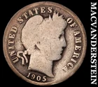 1905 Barber Dime - Scarce  Better Date  No Reserve  #K724