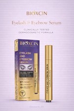 Bioxcin Eyebrow & Eyelash Serum 3ml | Collagen & Hyaluronic Acid | Lash Growth