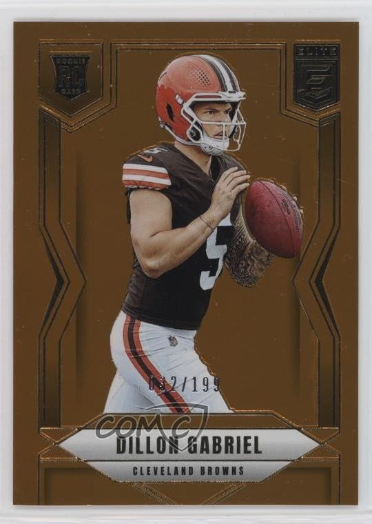 2025 Panini Donruss Elite Rookies Orange 32/199 Dillon Gabriel #151 00kr