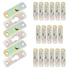 24 Pairs Wall-mounted Hardware Bracket Photo Hanging Buckle Gallery Hooks