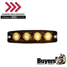 Buyers Products 8892240 Ultra Thin 4.5 Amber Led Strobe Light Buyers Products 8892240 Ultra Thin 4.5 Amber Led Strobe Light