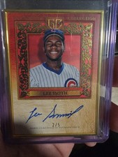 2025 Topps Gilded Lee Smith Gold Framed Autograph 2/5 Chicago Cubs