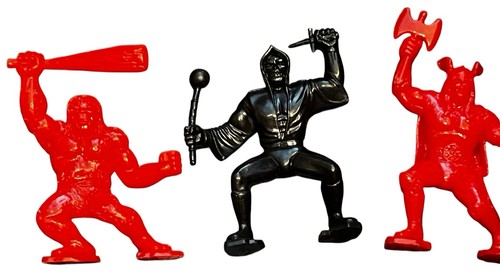 De colección 15 Figuras TimMee Rojo Negro MARVEL Fantasía PPC Plástico SUPERHÉROE VILLALIAN - Imagen 10 de 10