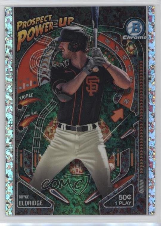 2024 Bowman Prospect Power-Up Mini-Diamond Refractor 110/150 Bryce Eldridge 10no