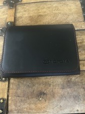 Toyota Leather Owners Manual Case - OEM Case Only - Fits All Years & Models