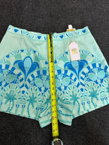 Emily McCarthy Tailored Shorts Size XL - NWT - Beach Designer Cordoba #invitejoy - Picture 13 of 14