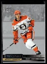 2025-26 Upper Deck Overtime Hockey Overtime Rookie #97 Beckett Sennecke