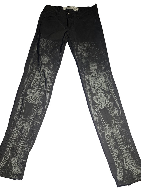Lip Service Pants Anatomical Goth Emo Rock Metal Grunge Y2K Hot Topic 90s Alt