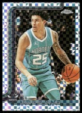 2025-26 Topps Chrome #45 KJ Simpson Jr. X-Fractor