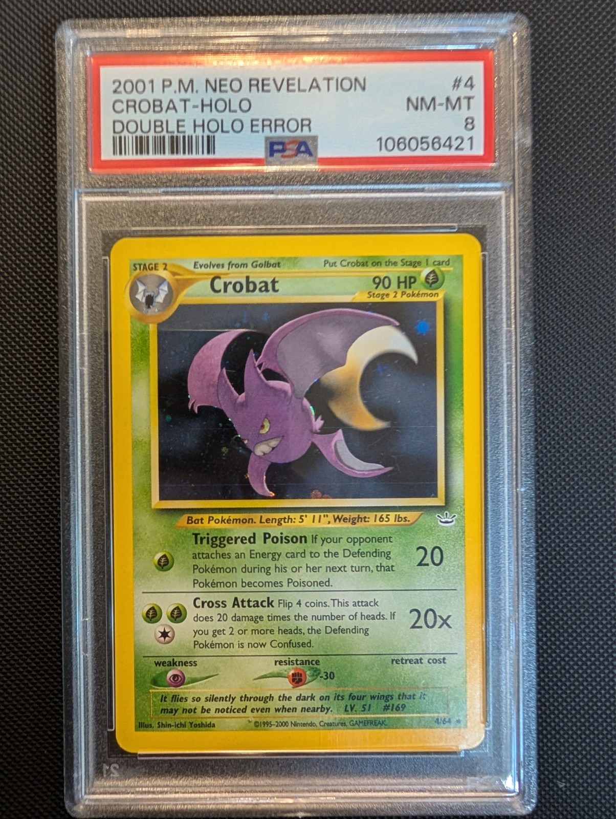 Crobat 04/64 Neo Revelation Holo