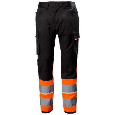 Helly Hansen Alta / Alna Pant Orange Hivis Workwear Hose / Trägerhose *EL233