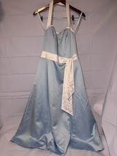 Beautiful Evening /Prom Dress Soft Blue David’s Bridal Size 10