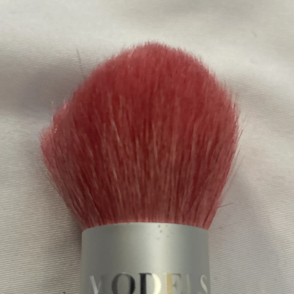 Models Prefer Pink makeup brush Face Powder Blush Bronzer 3.5" clear handle new - Image 4 of 4