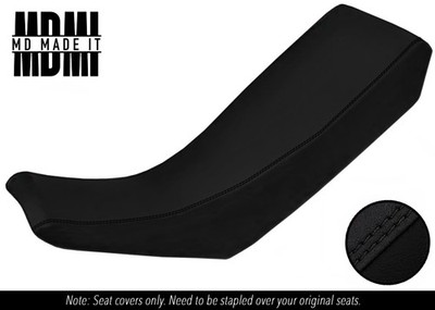 FITS YAMAHA DTR DT 125 R 99-03 CUSTOM ALL VINYL SEAT COVER BLACK STITCH