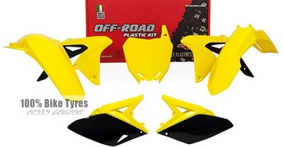 Suzuki RMZ250 2010 - 2018 OEM Racetech Plastic Kit YELLOW/BLACK - VARIOUS