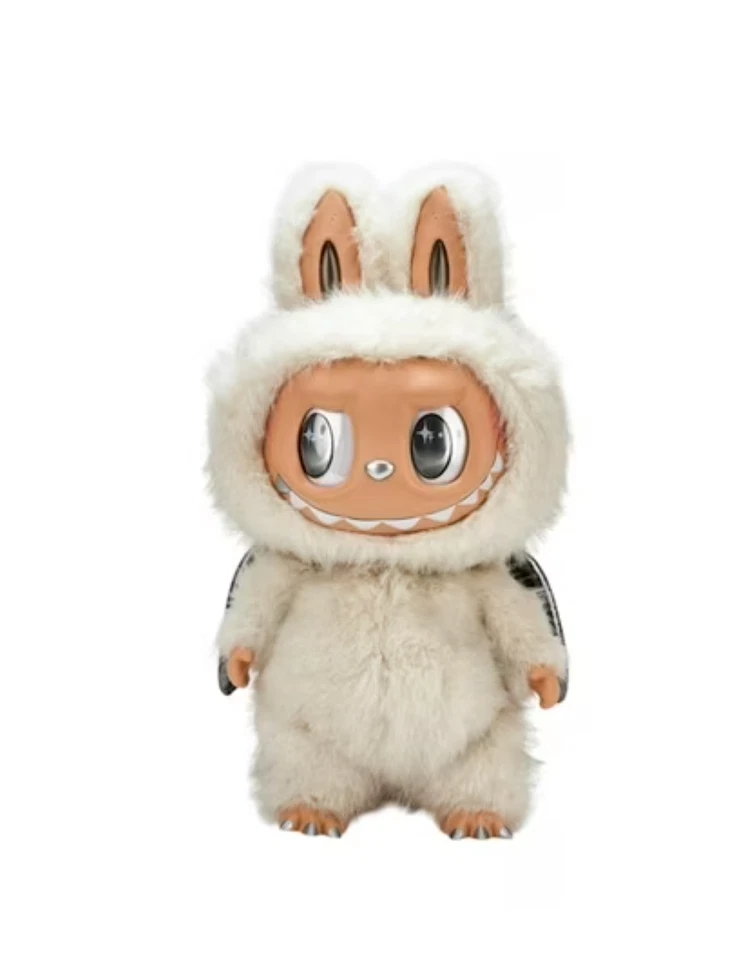 POPMART Labubu The Monsters Zimomo Angel in Clouds Figur mit Tote Bag - Bild 2 von 3