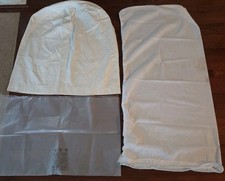 Unmarked 3 Dust Collector Bag 19" x 27" Filter Upper Lower Clear Mesh