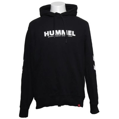 Hummel, Kapuzenpullover, Größe: L, Schwarz, Baumwolle, Sonstiges, Herren #Ko8