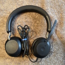 Jabra Evolve2 40 HSC130 USB-C Black Wired Headset - Black