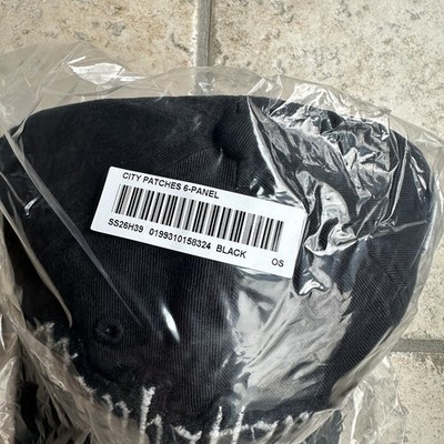 Supreme City Patches 6-Panel (SS26) Black Brand New In Hand | eBay