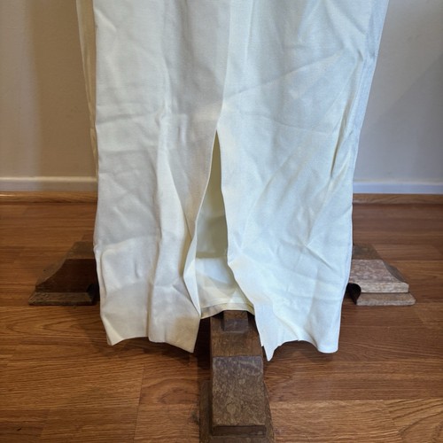VTG 80's 90's Jessica McClintock Ivory Off The Shoulder Long Maxi Gown 8 - Bild 17 von 20