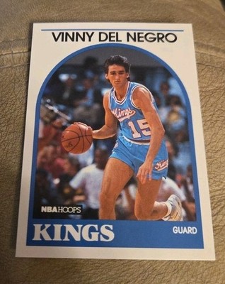 Vinny Del Negro 1989-90 NBA Hoops #6 Sacramento Kings   Basketball Card (RC)
