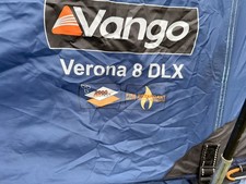 Vango - Verona 8 DLX - Family tent. 8 berth family camping tent.