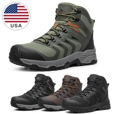 Men's Waterproof Hiking Boots Outdoor Lightweight Non-Slip Trekking Boots