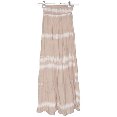 H&M, Maxirock, Größe: 164, Beige/Mehrfarbig, Viskose/Polyamid, Sonstiges #MOZ