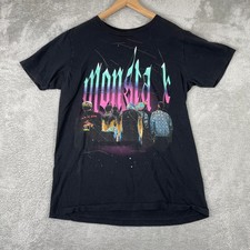 Monsta X Shirt Mens Large Black K-Pop Starship Entertainment Graphic Tee Merch