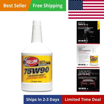 57904 75W90 GL-5 Synthetic Gear Oil for Hypoid Limited Slip Differentials - 1...