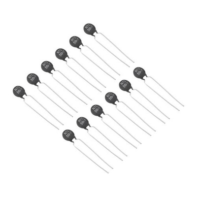 NTC Thermistors Resistors, 12Pcs 5 Ohm 2A NTC5D-7 Inrush Current Limiter