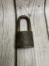 Vintage PG&E Padlock No Key Unlocked