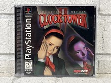 Clock Tower II: The Struggle Within Playstation PS1 Complete CIB Reg. Card Clean