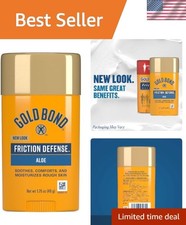 Portable Friction Defense Stick with Aloe, 1.75 oz - Relieves Rough Skin Anytime